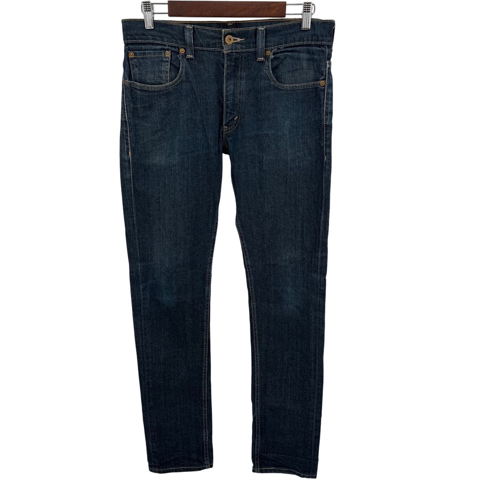 Levis Mens W 34 x L‎ 34 Jeans Blue Denim 511 Slim Fit Dark Wash Skinny